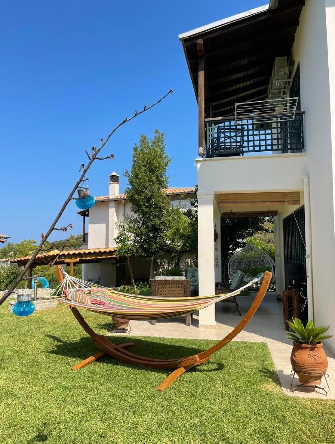 Detached Villa With Sea View 하니오티 외부 사진